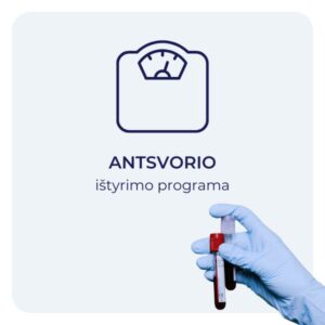 Antsvorio kraujo ištyrimo programa