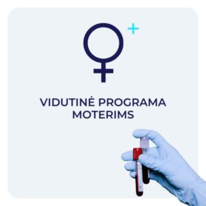 Vidutinė kraujo ištyrimo programa moterims