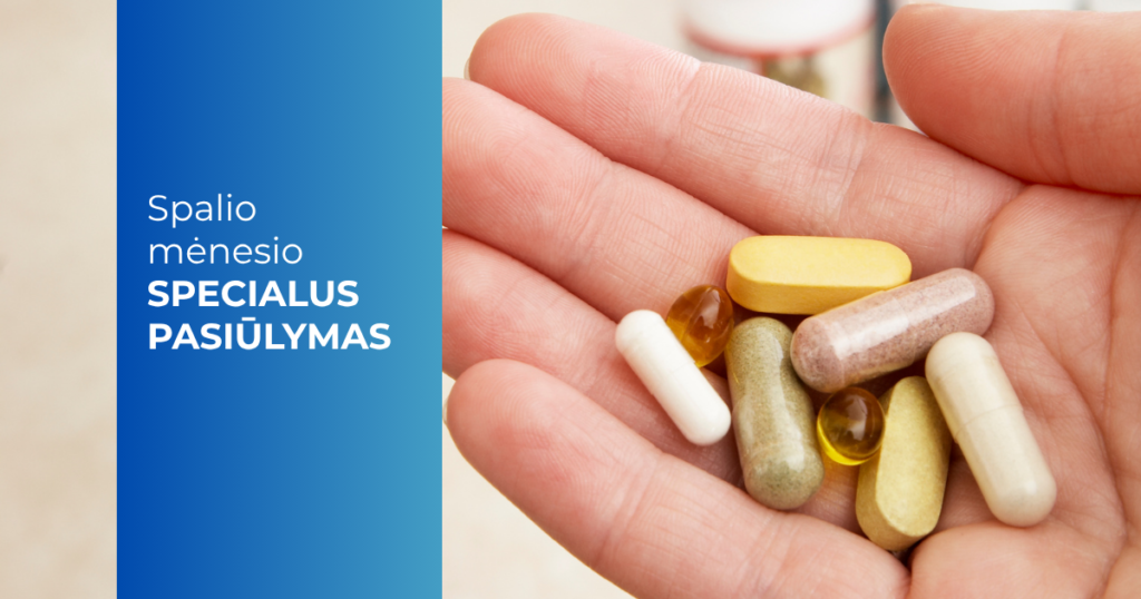 Spalio mėn. pasiūlymas_vitaminų ir mikroelementų ištyrimo programa