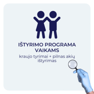 Ištyrimo programa vaikams