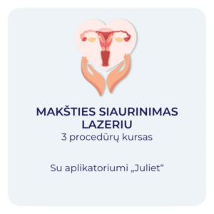 makšties siaurinimas lazeriu su „Juliet“