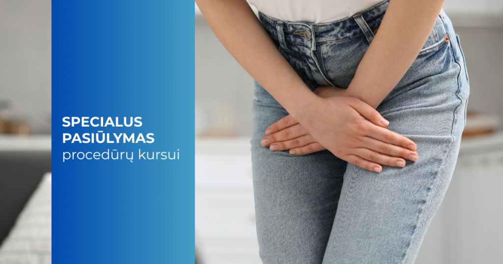 Šlapimo nelaikymo gydymas lazeriu