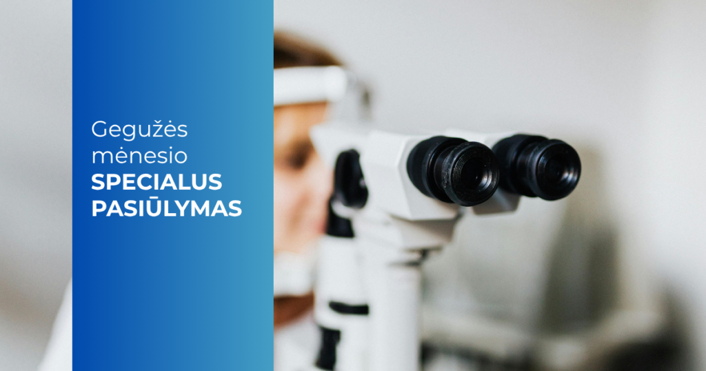 Specialus pasiūlymas_konsultacija ir akių ištyrimas vaikams ir suaugusiems