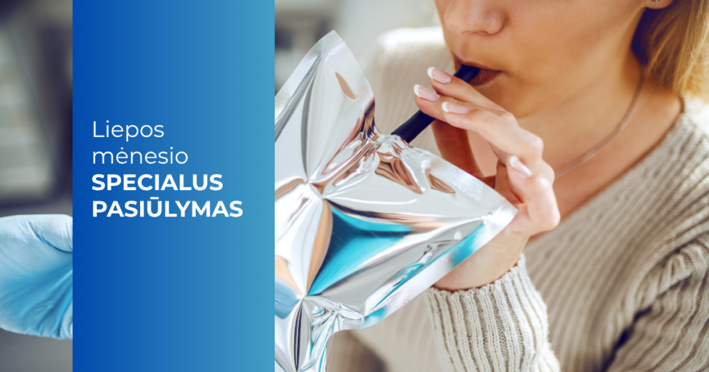 Specialus pasiūlymas_Ureazės kvėpavimo testas_20proc. nuolaida